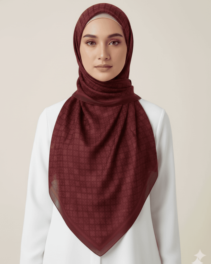 tessera in garnet wine